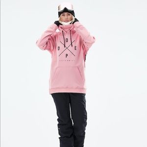 DOPE SNOW Yeti W Pink Pullover Snow Jacket